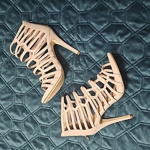 CALL IT SPRING Astausien-55 SzUS8 Lavender/Mauve Cage Heels